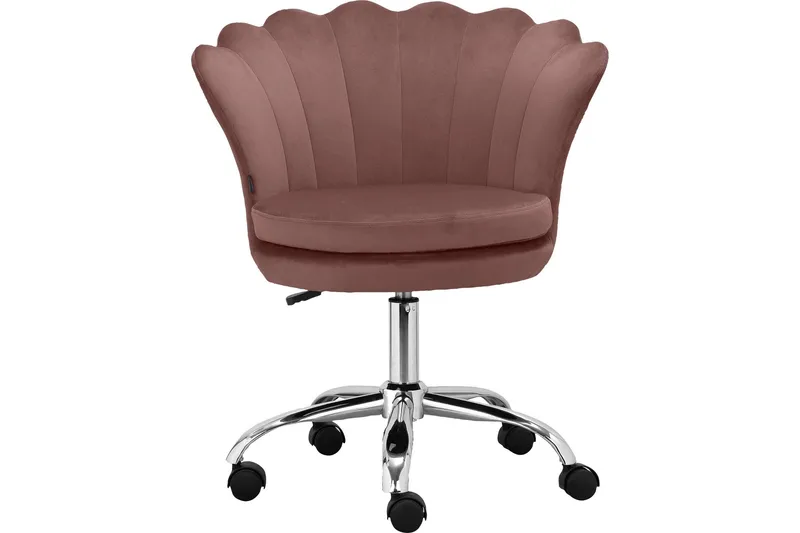 Eirik Kontorsstol Höj och sänkbar - Rosa - Möbler - Stolar & fåtöljer - Kontorsstol & skrivbordsstol