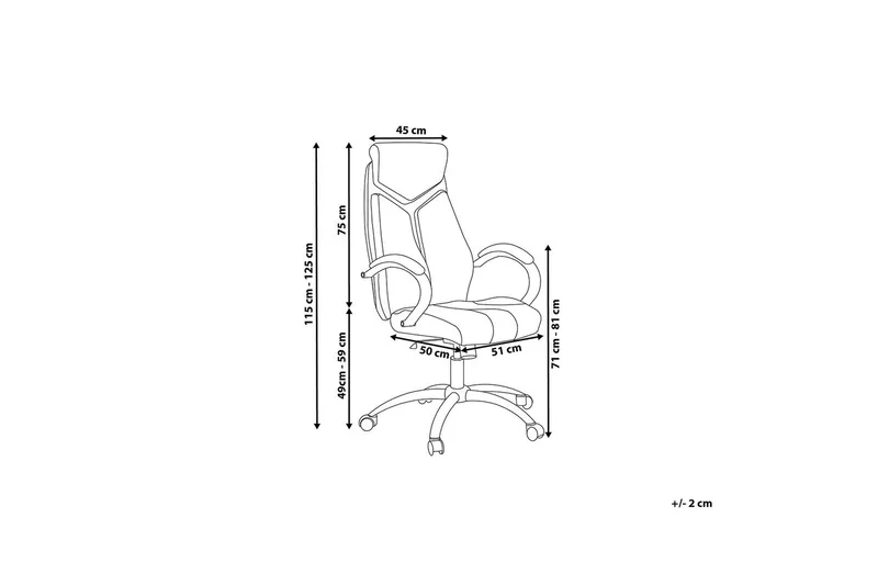 Formula 1 Kontorsstol - Beige - Möbler - Stolar & fåtöljer - Kontorsstol & skrivbordsstol