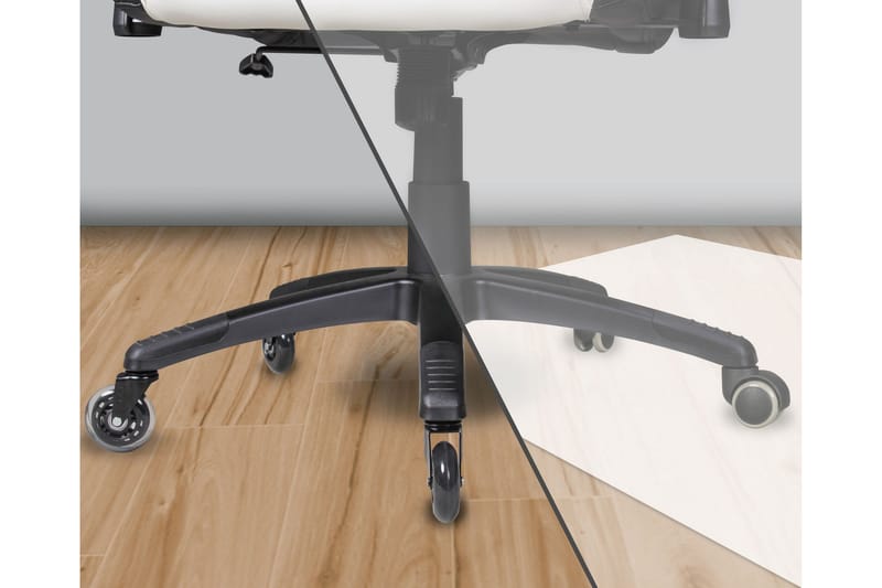 Izic Hjul till Kontorsstol 5-pack - Transparent - Möbler - Stolar & fåtöljer - Kontorsstol & skrivbordsstol