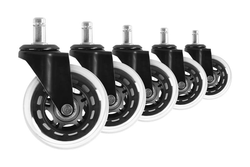 Izic Hjul till Kontorsstol 5-pack - Transparent - Möbler - Stolar & fåtöljer - Kontorsstol & skrivbordsstol