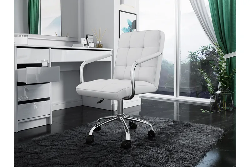 Kintore Kontorsstol White - Möbler - Stolar & fåtöljer - Kontorsstol & skrivbordsstol
