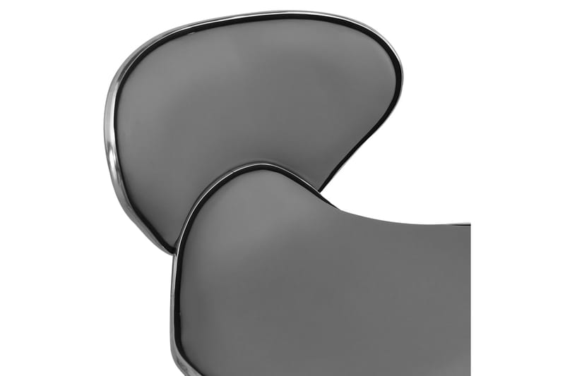 Kontorsstol grå konstläder - Grå - Möbler - Stolar & fåtöljer - Kontorsstol & skrivbordsstol