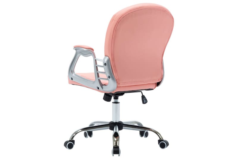 Kontorsstol snurrbar rosa konstläder - Rosa - Möbler - Stolar & fåtöljer - Kontorsstol & skrivbordsstol
