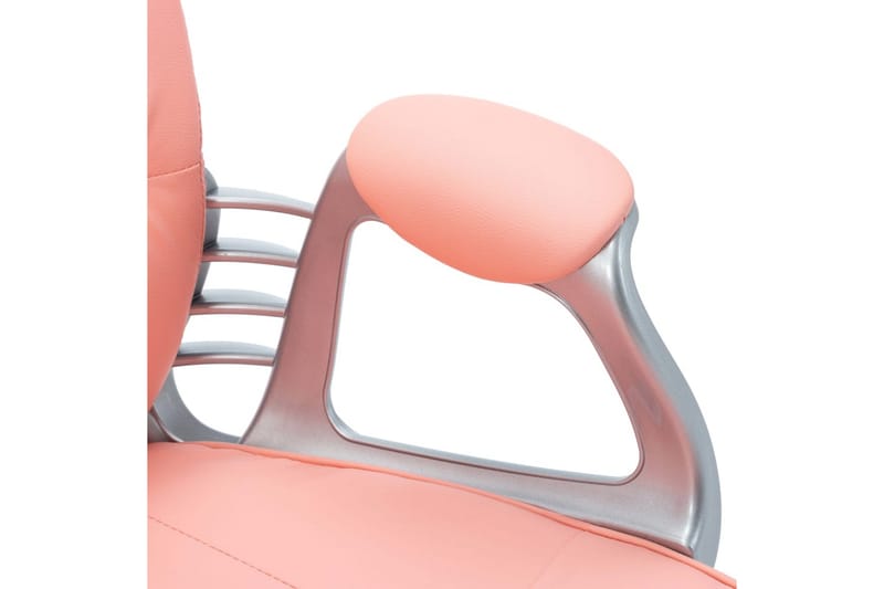 Kontorsstol snurrbar rosa konstläder - Rosa - Möbler - Stolar & fåtöljer - Kontorsstol & skrivbordsstol