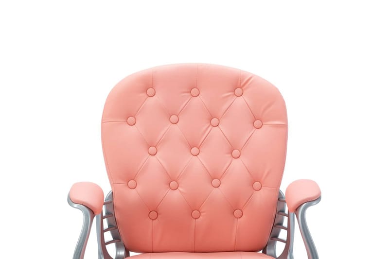 Kontorsstol snurrbar rosa konstläder - Rosa - Möbler - Stolar & fåtöljer - Kontorsstol & skrivbordsstol