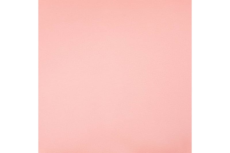 Kontorsstol snurrbar rosa konstläder - Rosa - Möbler - Stolar & fåtöljer - Kontorsstol & skrivbordsstol