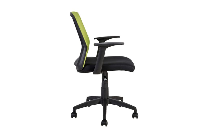 Kontorstol Alpha 60x55xh875-95 cm Svart Grönt - Möbler - Stolar & fåtöljer - Kontorsstol & skrivbordsstol