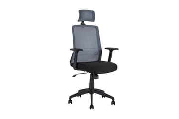 Kontorstol BRAVO 62x53xH107-1145 svart grå - Möbler - Stolar & fåtöljer - Kontorsstol & skrivbordsstol