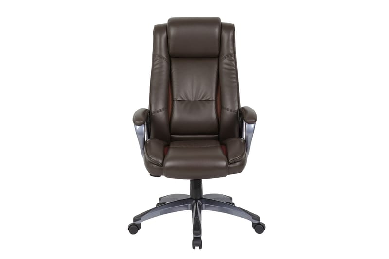 Kontorstol Calvin 81x65xh114-1215 cm Brun - Möbler - Stolar & fåtöljer - Kontorsstol & skrivbordsstol