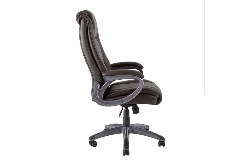 Kontorstol Calvin 81x65xh114-1215 cm Brun - Möbler - Stolar & fåtöljer - Kontorsstol & skrivbordsstol