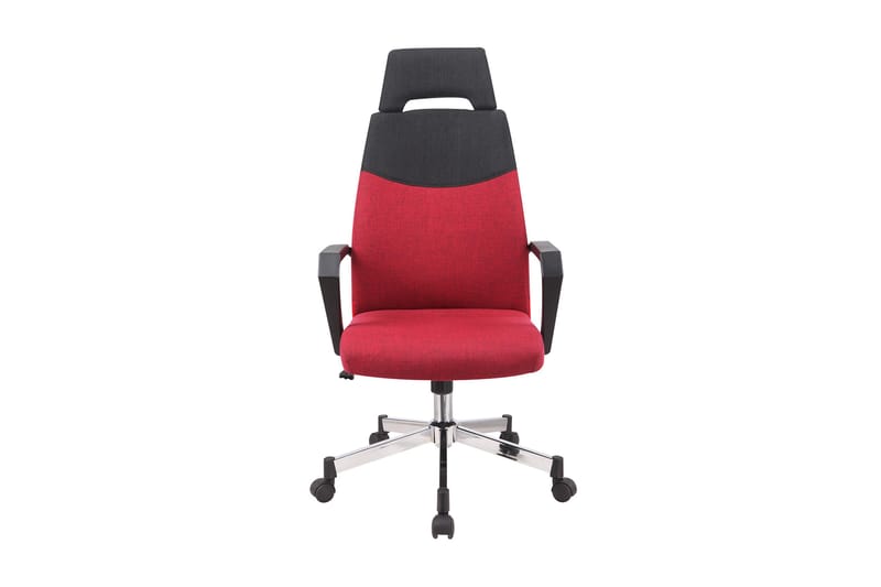 Kontorstol DOMINIC 58x59xH1135-121 röd/svart - Möbler - Stolar & fåtöljer - Kontorsstol & skrivbordsstol