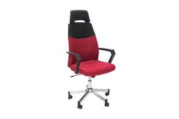 Kontorstol DOMINIC 58x59xH1135-121 röd/svart - Möbler - Stolar & fåtöljer - Kontorsstol & skrivbordsstol