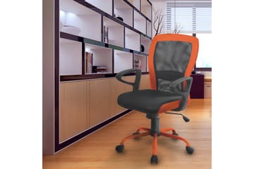 Kontorstol Leno 60x57xh91/985 cm Grå - Möbler - Stolar & fåtöljer - Kontorsstol & skrivbordsstol