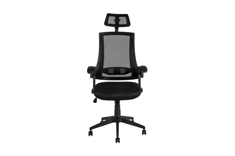 Kontorstol NOVARA 66x705xH1175-1275cm svart - Svart - Möbler - Stolar & fåtöljer - Kontorsstol & skrivbordsstol