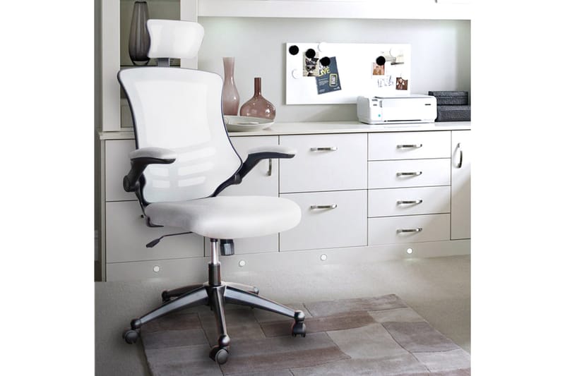 Kontorstol Ragusa 665xd51xh117-126 cm Grå - Möbler - Stolar & fåtöljer - Kontorsstol & skrivbordsstol