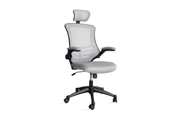 Kontorstol Ragusa 665xd51xh117-126 cm Grå - Möbler - Stolar & fåtöljer - Kontorsstol & skrivbordsstol