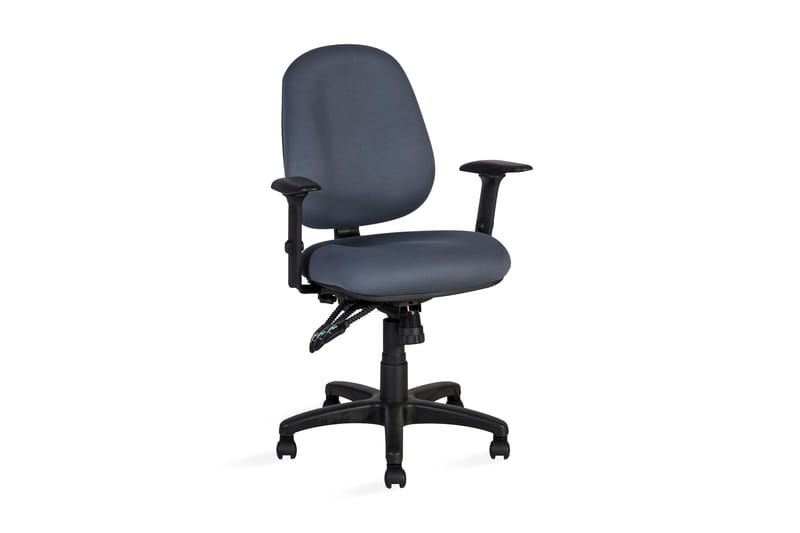 Kontorstol Saga 64x64xh955-115 cm - Grå/Svart - Möbler - Stolar & fåtöljer - Kontorsstol & skrivbordsstol