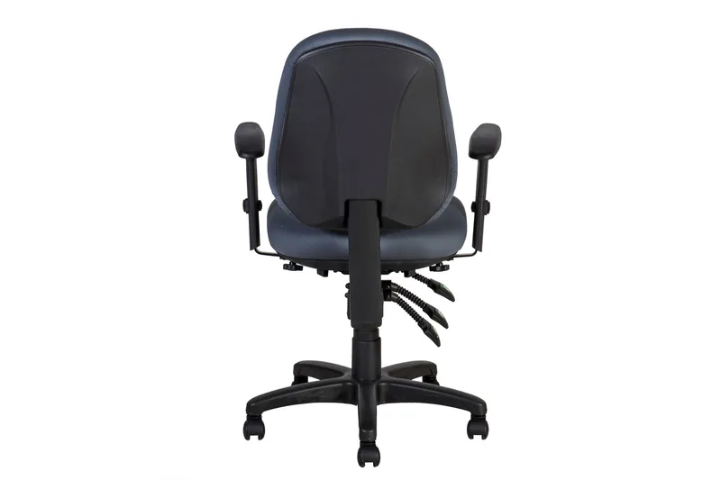 Kontorstol Saga 64x64xh955-115 cm - Grå/Svart - Möbler - Stolar & fåtöljer - Kontorsstol & skrivbordsstol