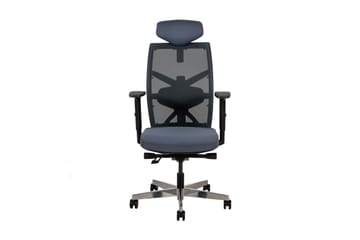 Kontorstol Tune 70x70xh111-128 cm Grå - Möbler - Stolar & fåtöljer - Kontorsstol & skrivbordsstol