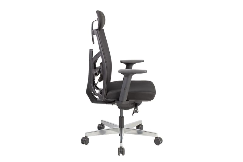 Kontorstol Tune 70x70xh111-128 cm Svart - Grå - Möbler - Stolar & fåtöljer - Kontorsstol & skrivbordsstol
