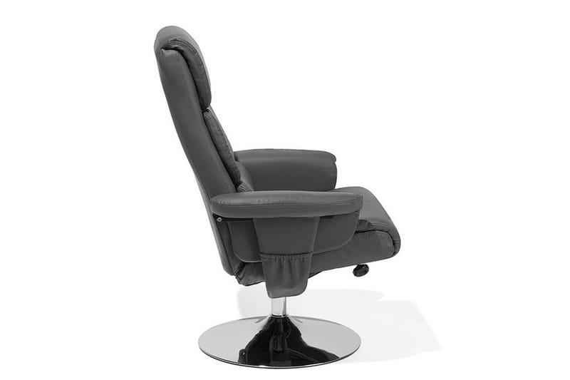 Legend Recliner med fotpall - Grå - Möbler - Stolar & fåtöljer - Kontorsstol & skrivbordsstol