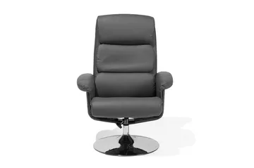 Legend Recliner med fotpall - Grå - Möbler - Stolar & fåtöljer - Fåtölj - Massagestol & massagefåtölj