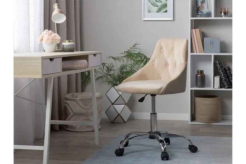 Parrish Kontorsstol - Beige - Möbler - Stolar & fåtöljer - Kontorsstol & skrivbordsstol