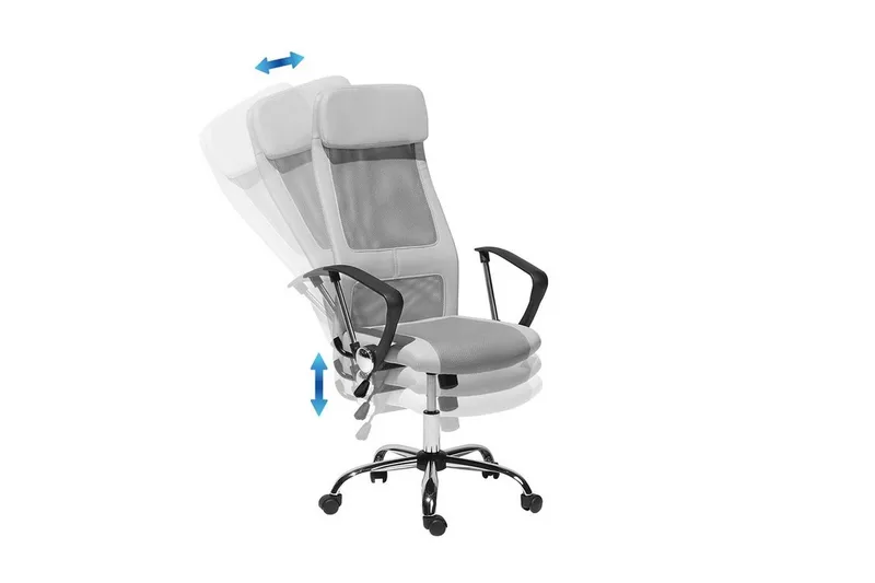 Pioneer Kontorsstol - Grå - Möbler - Stolar & fåtöljer - Kontorsstol & skrivbordsstol