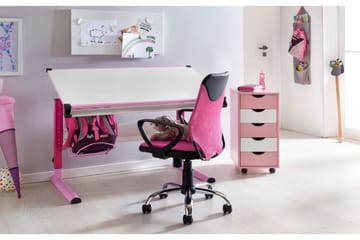 Poormon Skrivbordsstol för Barn - Rosa - Möbler - Barnmöbler - Barnstol - Skrivbordsstol barn