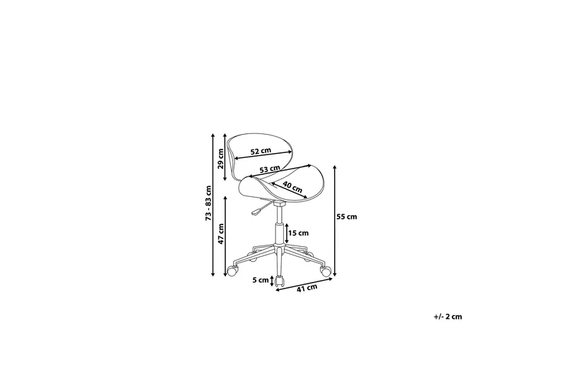 Rotterdam Kontorsstol - Svart - Möbler - Stolar & fåtöljer - Kontorsstol & skrivbordsstol