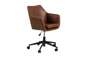 Samlar Kontorsstol Vintage - Brun/Svart - Möbler - Stolar & fåtöljer - Kontorsstol & skrivbordsstol