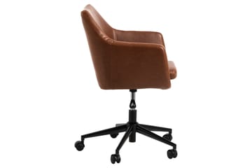 Samlar Kontorsstol Vintage - Brun/Svart - Möbler - Stolar & fåtöljer - Kontorsstol & skrivbordsstol
