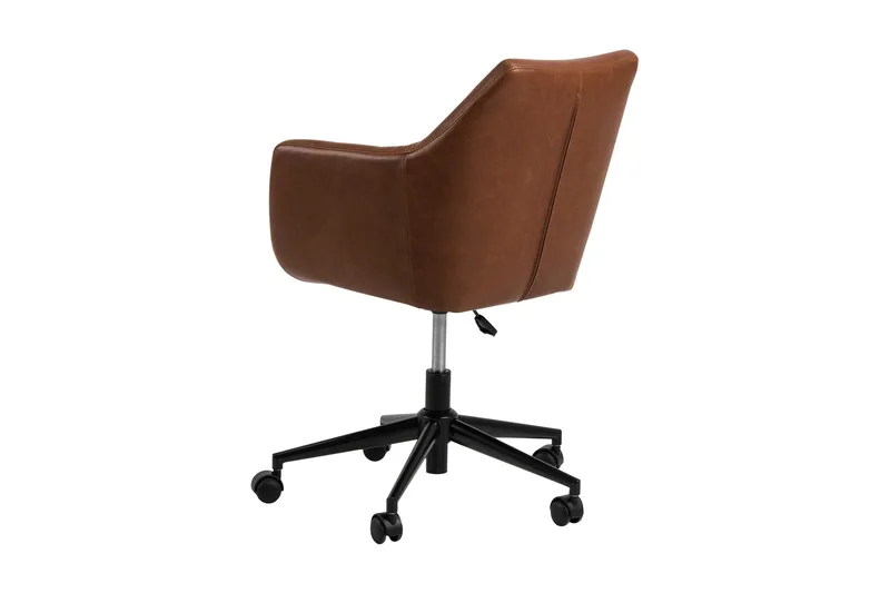 Samlar Kontorsstol Vintage - Brun/Svart - Möbler - Stolar & fåtöljer - Kontorsstol & skrivbordsstol