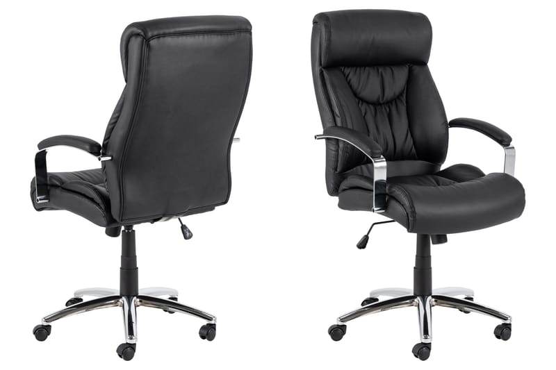 Sarama Kontorsstol Höj och sänkbar, Svart