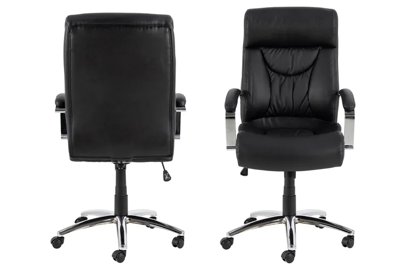 Sarama Kontorsstol Höj och sänkbar - Svart - Möbler - Stolar & fåtöljer - Kontorsstol & skrivbordsstol