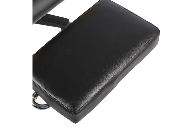 Snurrbar gamingstol med fotstöd blå PVC - Blå - Möbler - Stolar & fåtöljer - Kontorsstol & skrivbordsstol
