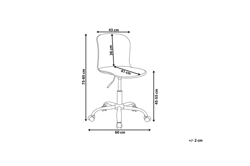 Vamo Kontorsstol - Vit - Möbler - Stolar & fåtöljer - Kontorsstol & skrivbordsstol