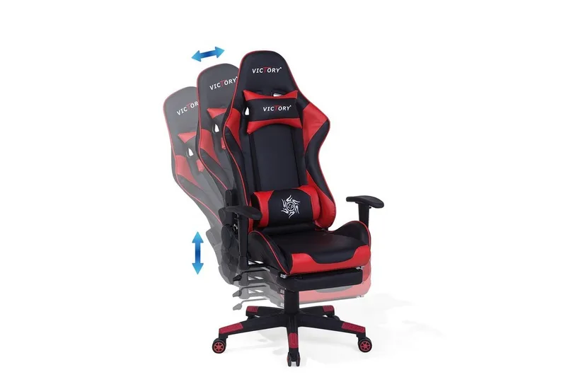 Victory Kontorsstol - Röd - Möbler - Stolar & fåtöljer - Kontorsstol & skrivbordsstol