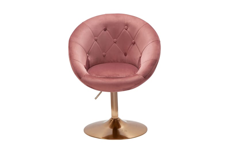 Willowdale Kontorsstol - Mörkrosa/Guld - Möbler - Stolar & fåtöljer - Kontorsstol & skrivbordsstol