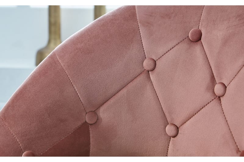 Willowdale Kontorsstol - Mörkrosa/Guld - Möbler - Stolar & fåtöljer - Kontorsstol & skrivbordsstol