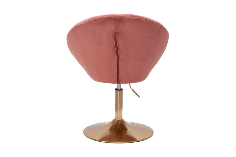 Willowdale Kontorsstol - Mörkrosa/Guld - Möbler - Stolar & fåtöljer - Kontorsstol & skrivbordsstol