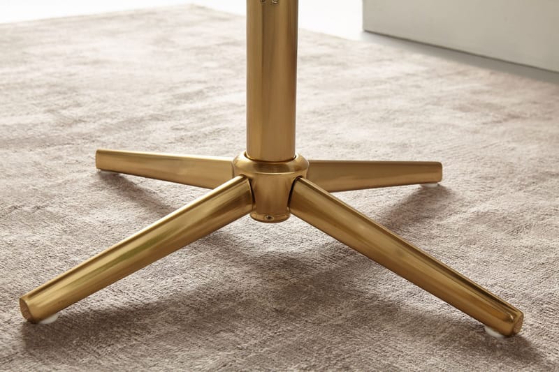 Willowdale Kontorsstol med Armstöd - Mörkblå/Guld - Möbler - Stolar & fåtöljer - Kontorsstol & skrivbordsstol