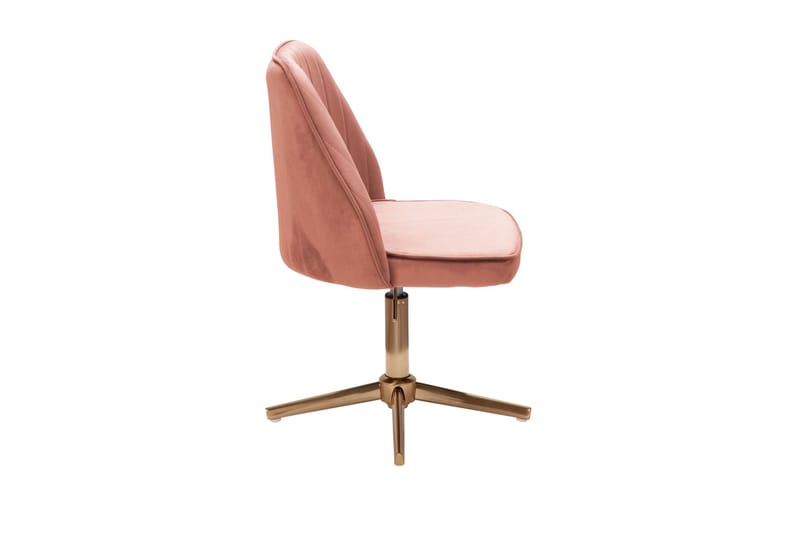 Willowdale Kontorsstol - Rosa/Guld - Möbler - Stolar & fåtöljer - Kontorsstol & skrivbordsstol