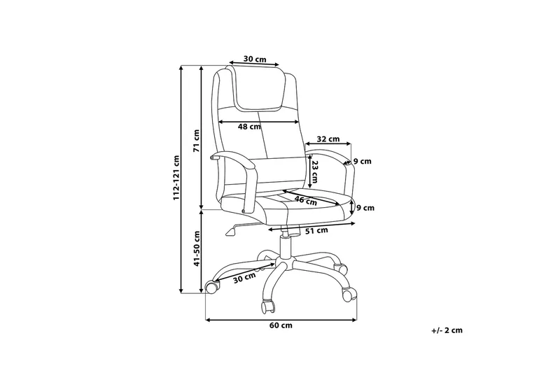 Winner Kontorsstol - Beige - Möbler - Stolar & fåtöljer - Kontorsstol & skrivbordsstol