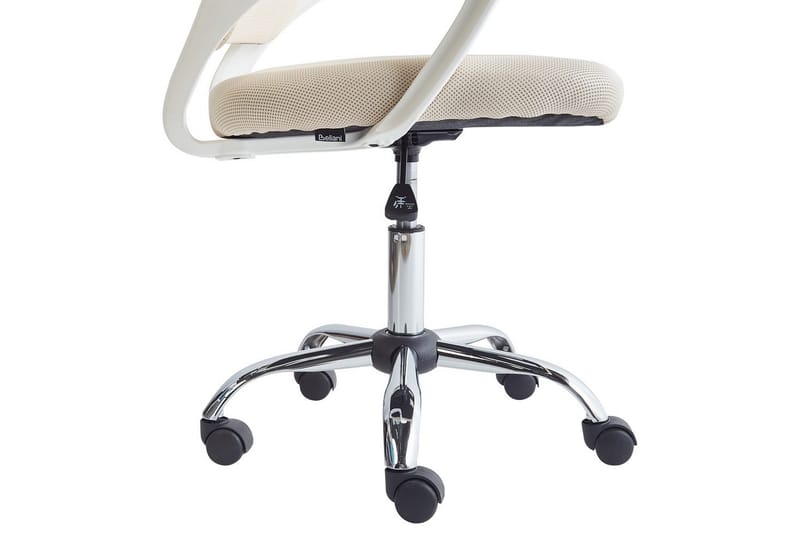 Kontorsstol Solid - Beige, Silver, Vit - Möbler - Stolar & fåtöljer - Kontorsstol & skrivbordsstol
