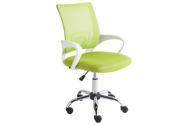 Kontorsstol Solid - Grön, Silver, Vit - Möbler - Stolar & fåtöljer - Kontorsstol & skrivbordsstol