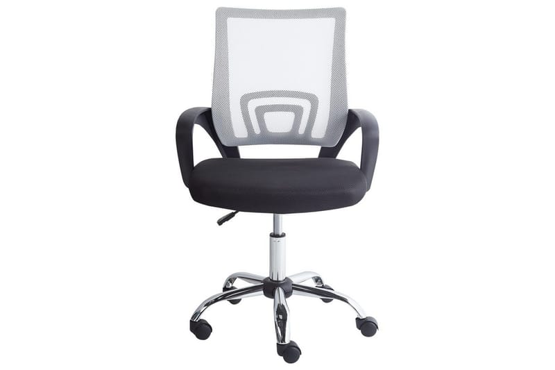 Kontorsstol Solid - Svart, vit, silver - Möbler - Stolar & fåtöljer - Kontorsstol & skrivbordsstol