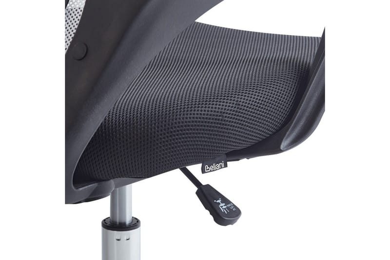 Kontorsstol Solid - Svart, vit, silver - Möbler - Stolar & fåtöljer - Kontorsstol & skrivbordsstol