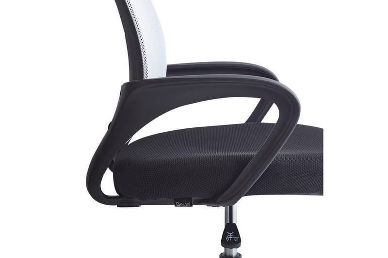 Kontorsstol Solid - Svart, vit, silver - Möbler - Stolar & fåtöljer - Kontorsstol & skrivbordsstol