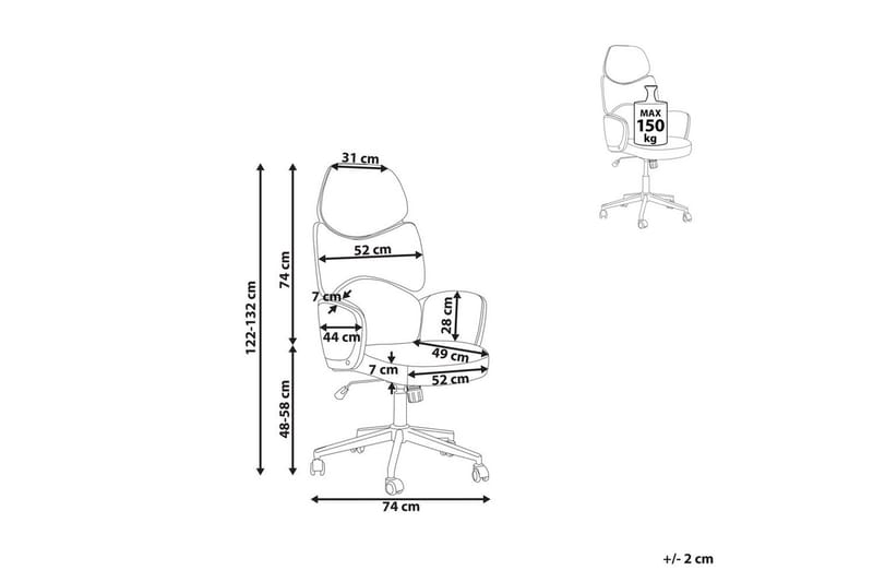 Kontorsstol Splendid - Möbler - Stolar & fåtöljer - Kontorsstol & skrivbordsstol